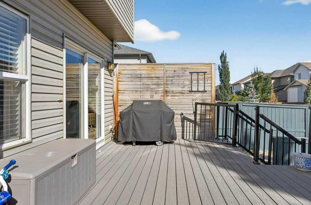 1091 Brightoncrest Green Se, Calgary, AB - Outdoor With Deck Patio Veranda With Exterior