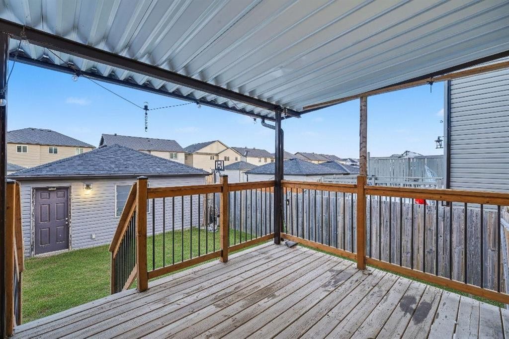14 Skyview Point Link Ne, Calgary, AB - Outdoor With Balcony With Deck Patio Veranda With Exterior
