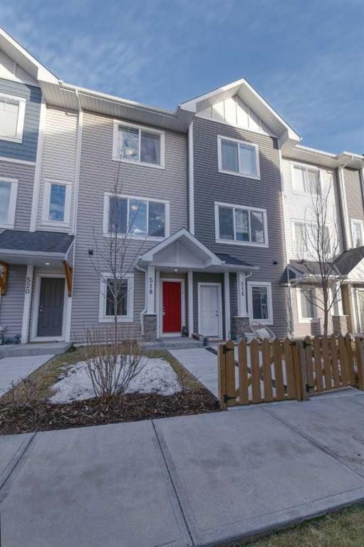 518 Canals Crossing, Airdrie, AB - Outdoor With Facade