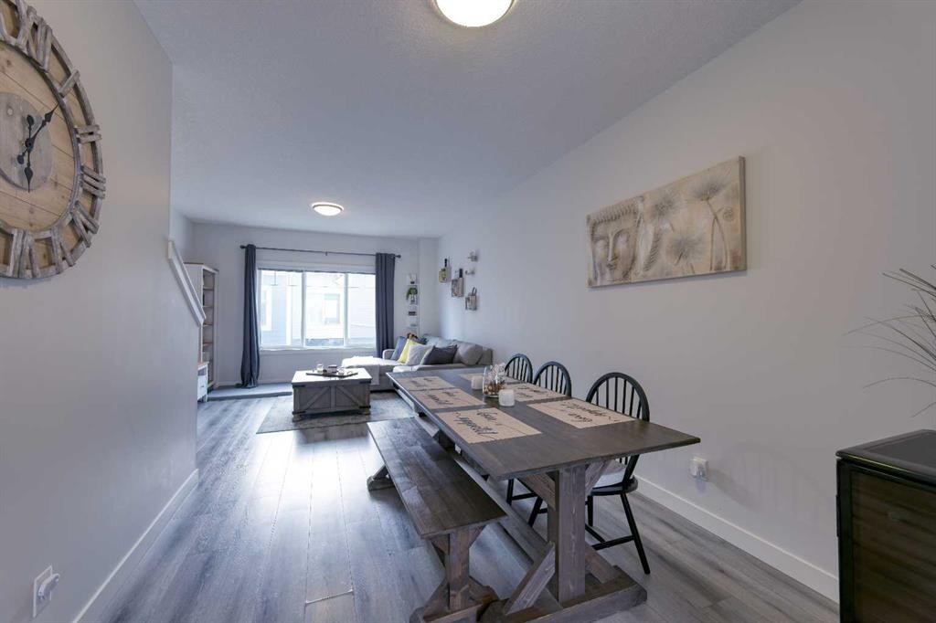 518 Canals Crossing, Airdrie, AB - Indoor Photo Showing Dining Room