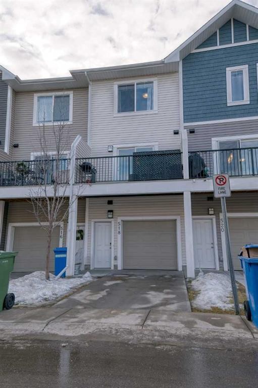 518 Canals Crossing, Airdrie, AB - Outdoor With Facade