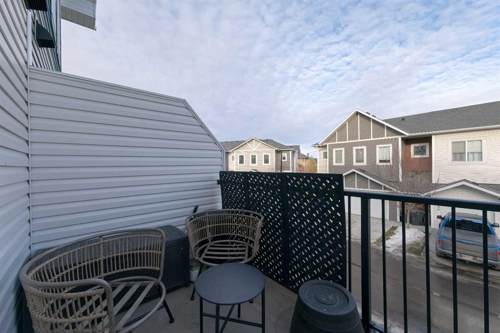 518 Canals Crossing, Airdrie, AB - Outdoor With Deck Patio Veranda With Exterior