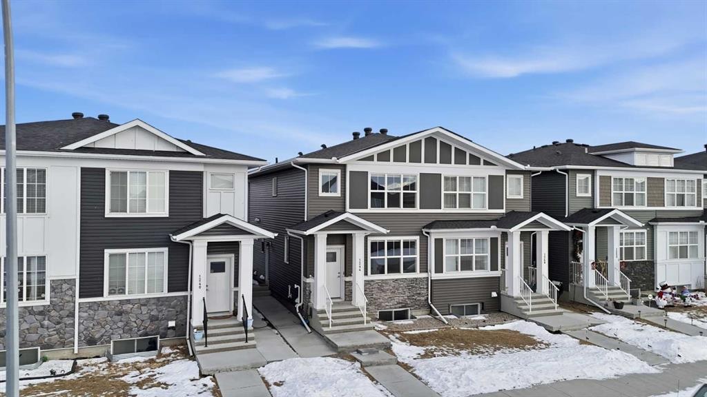 1244 Cornerstone Way Ne, Calgary, AB - Outdoor With Facade