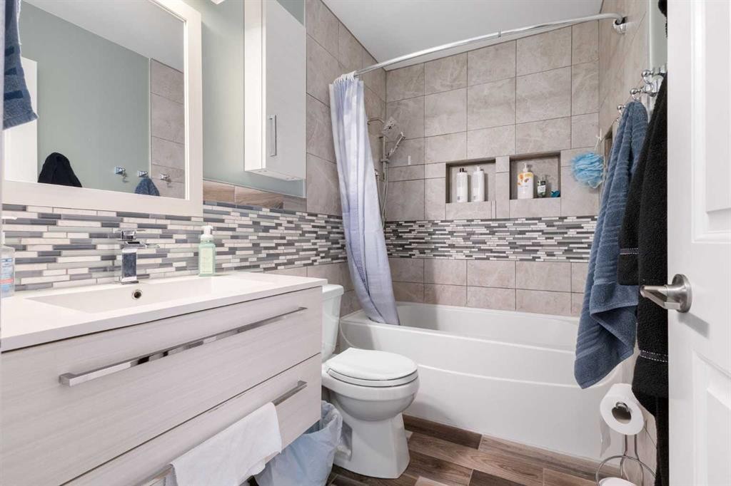 380 Maddock Crescent Ne, Calgary, AB - Indoor Photo Showing Bathroom