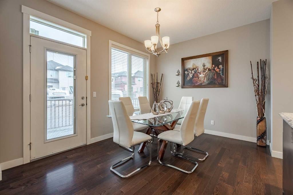 355 Evanston Way Nw, Calgary, AB - Indoor Photo Showing Dining Room