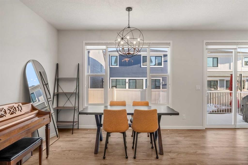 40 West Grove Link Sw, Calgary, AB - Indoor Photo Showing Dining Room