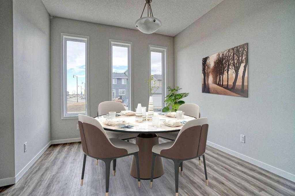 103 Dawson Harbour Hill, Chestermere, AB - Indoor Photo Showing Dining Room