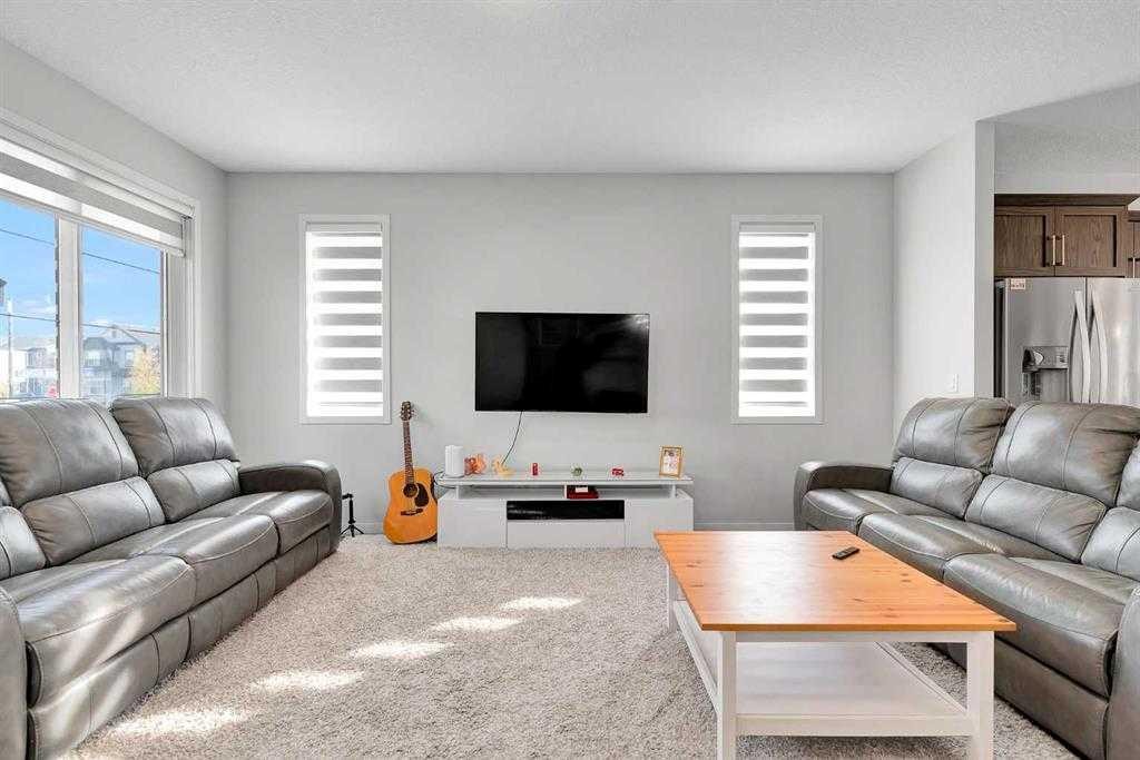 103 Dawson Harbour Hill, Chestermere, AB - Indoor Photo Showing Living Room
