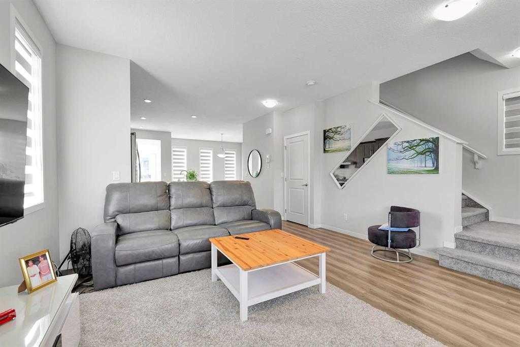 103 Dawson Harbour Hill, Chestermere, AB - Indoor Photo Showing Living Room