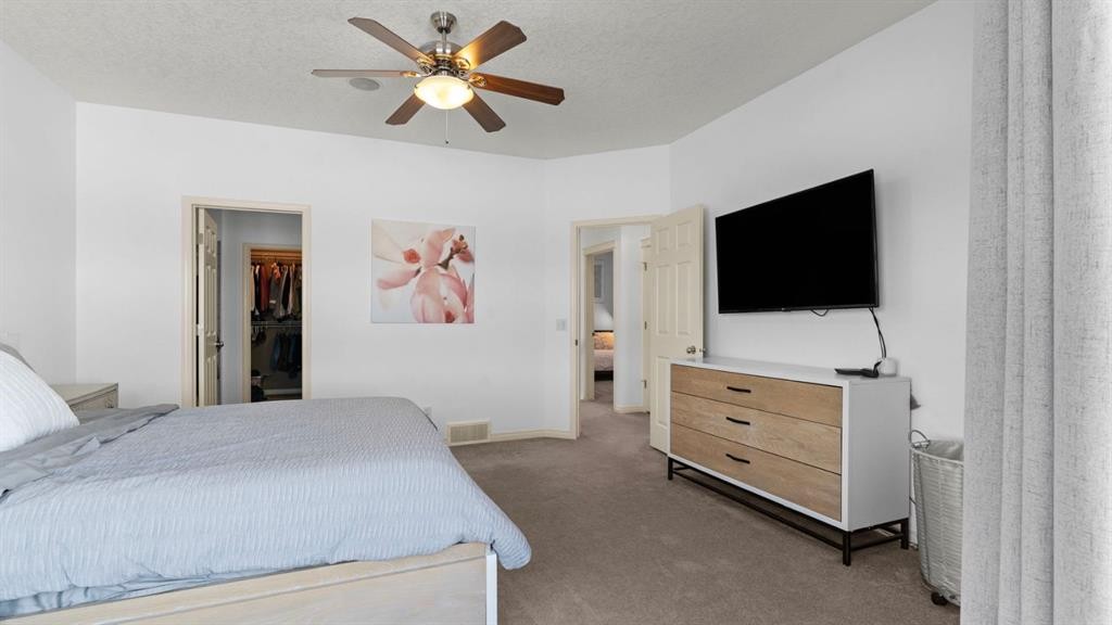 166 Bridlecrest Boulevard Sw, Calgary, AB - Indoor Photo Showing Bedroom