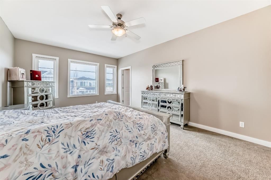 36 Red Embers Row Ne, Calgary, AB - Indoor Photo Showing Bedroom