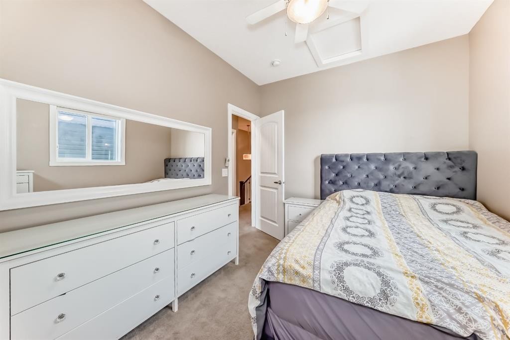36 Red Embers Row Ne, Calgary, AB - Indoor Photo Showing Bedroom