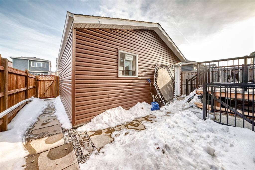 36 Red Embers Row Ne, Calgary, AB - Outdoor With Exterior