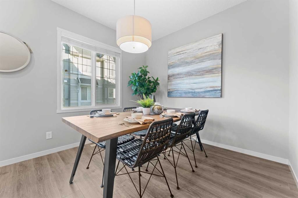 108 Nolanlake Villas Nw, Calgary, AB - Indoor Photo Showing Dining Room