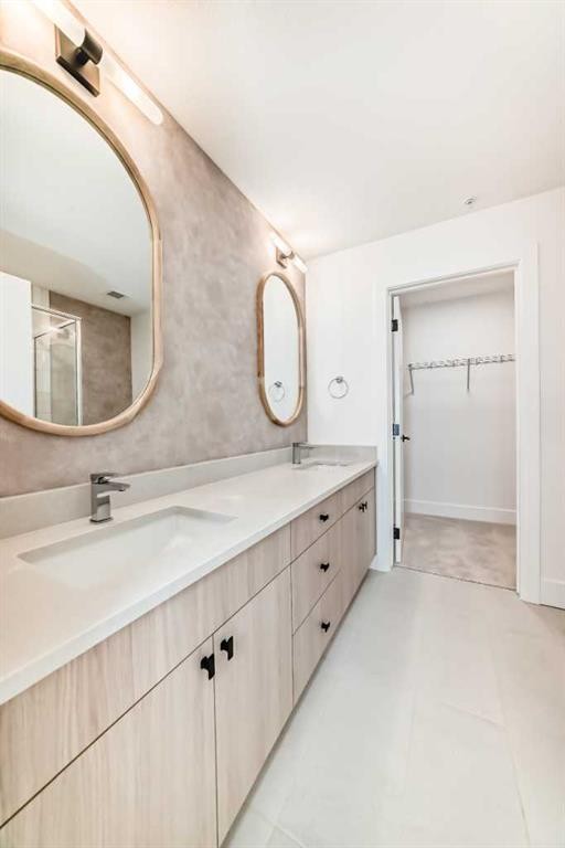 1319-4270 Norford Avenue Nw, Calgary, AB - Indoor Photo Showing Bathroom