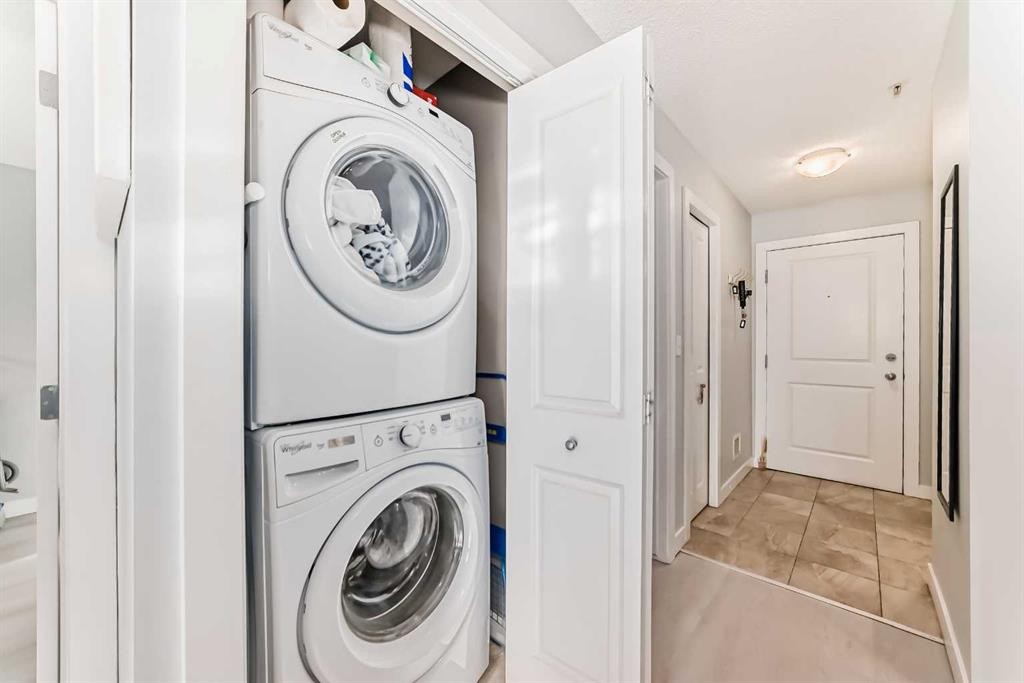314-5 Saddlestone Way, Calgary, AB - Indoor Photo Showing Laundry Room