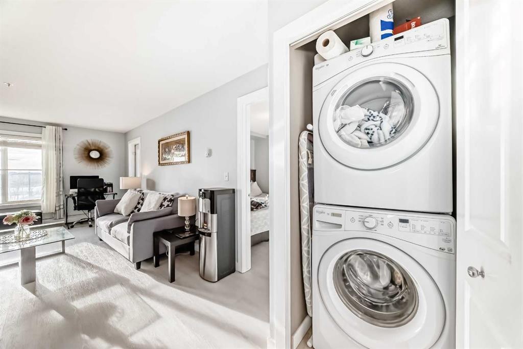 314-5 Saddlestone Way, Calgary, AB - Indoor Photo Showing Laundry Room