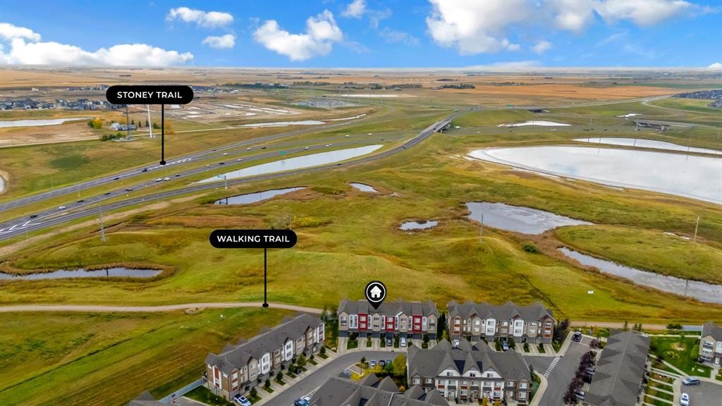 50 Copperstone Common Se, Calgary, AB - Outdoor With View