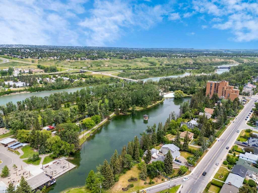 6316 Bowwood Drive Nw, Calgary, AB - Outdoor With Body Of Water With View