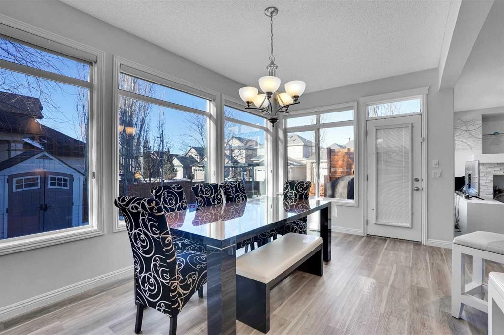 74 Cranleigh Green Se, Calgary, AB - Indoor Photo Showing Dining Room