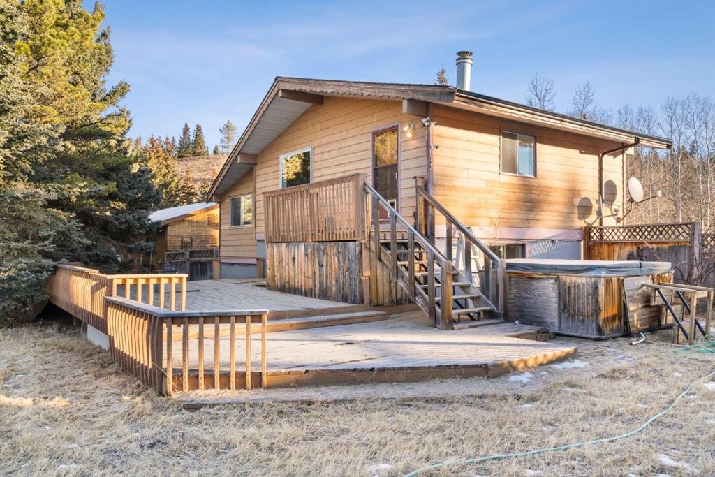 17 Gibson Road, Benchlands, AB - Outdoor With Deck Patio Veranda With Exterior