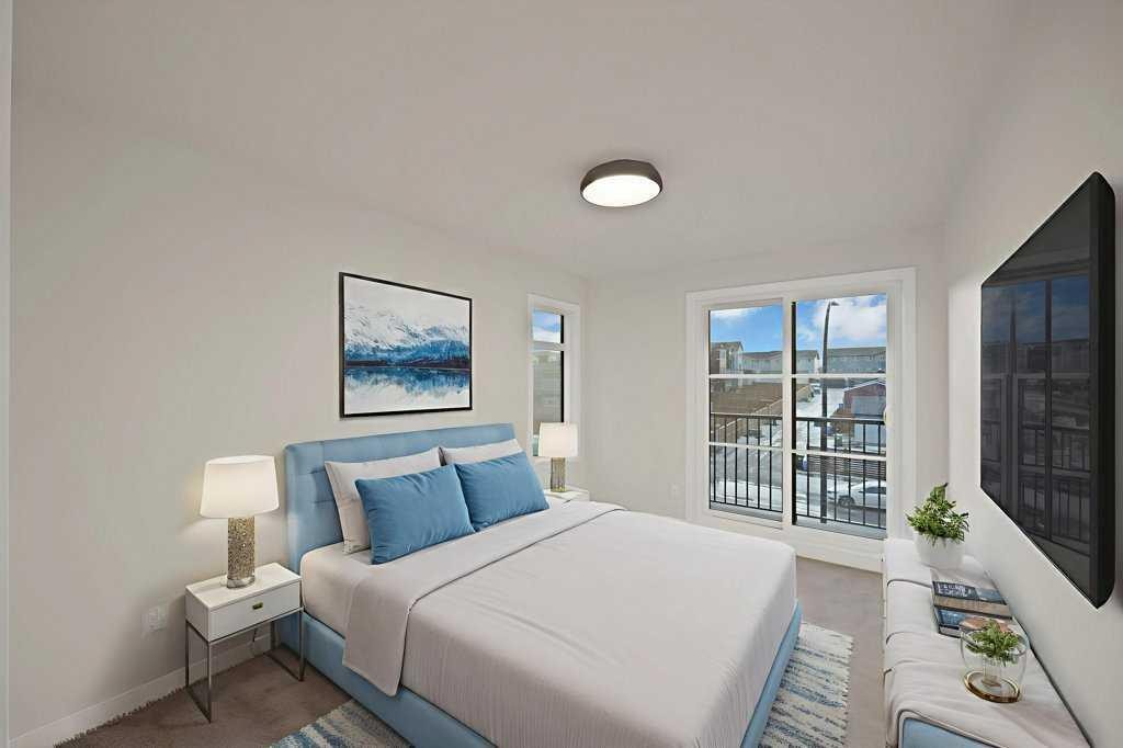 14808 1 Street, Calgary, AB - Indoor Photo Showing Bedroom