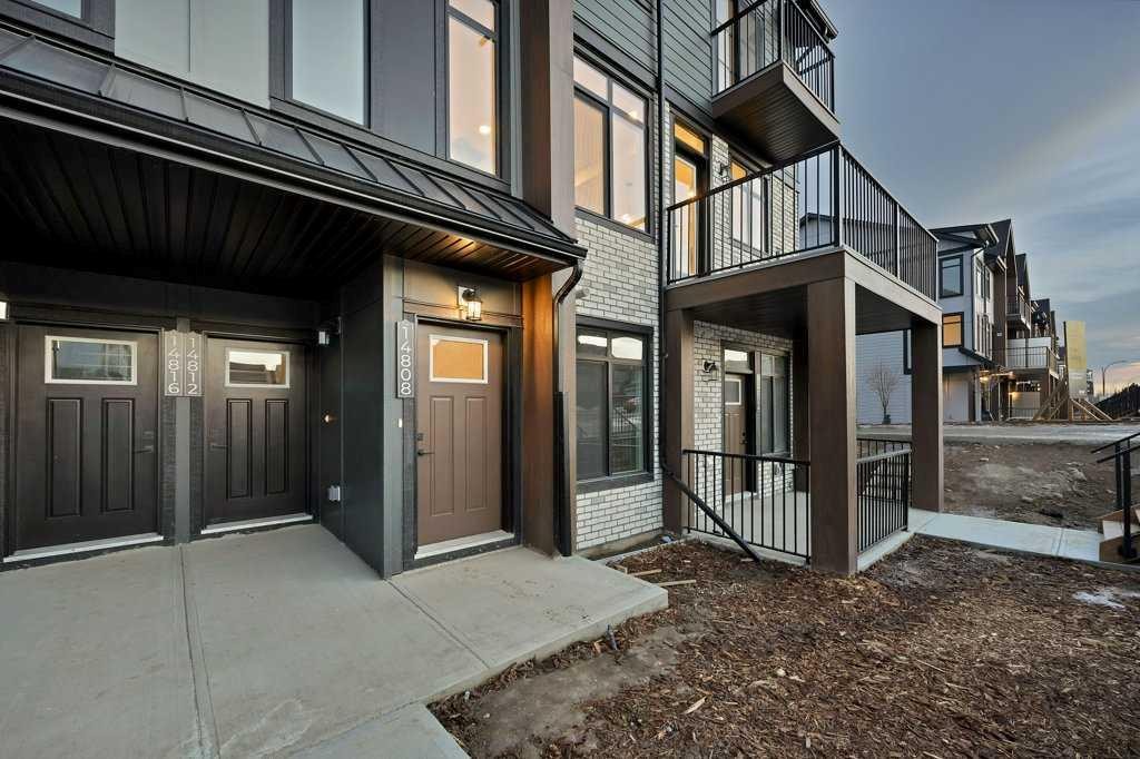 14808 1 Street, Calgary, AB - Outdoor With Balcony With Exterior