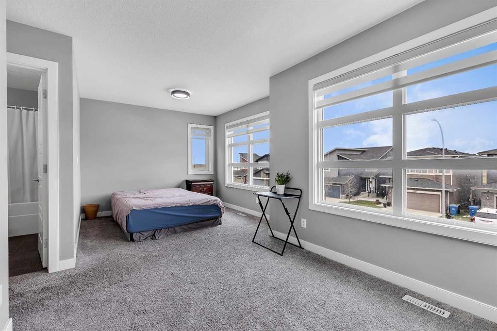 225 Cornerstone Manor Ne, Calgary, AB - Indoor Photo Showing Bedroom