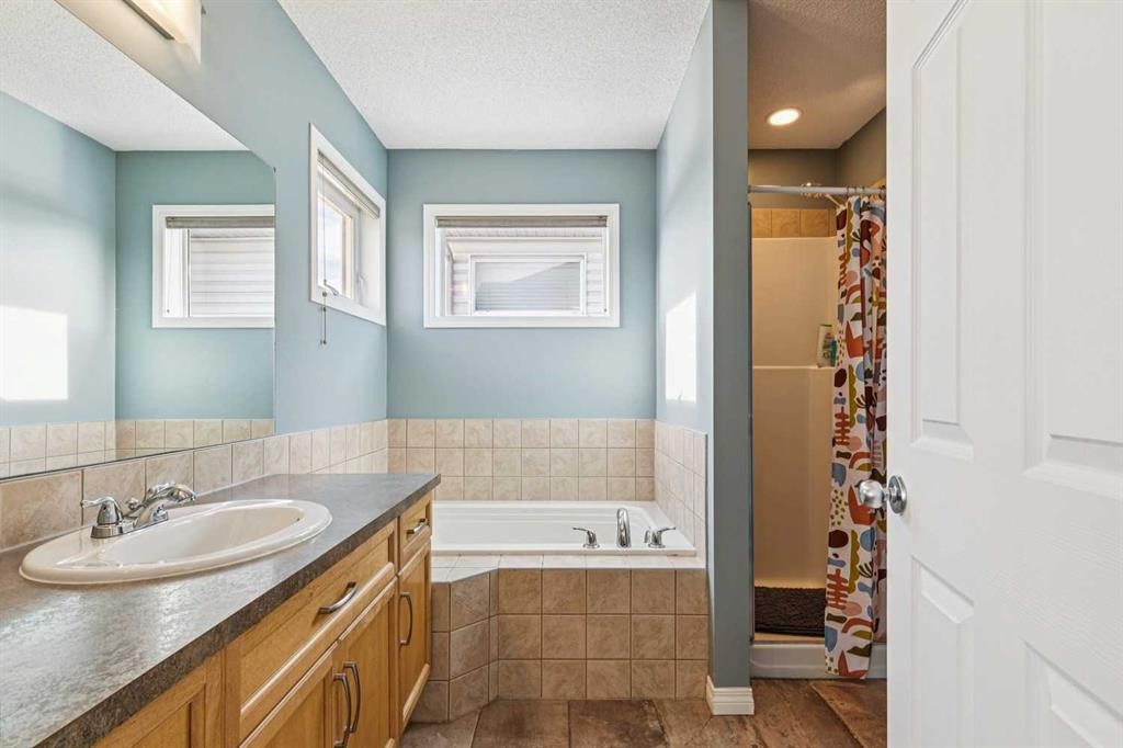 460 Silverado Plains Circle Sw, Calgary, AB - Indoor Photo Showing Bathroom