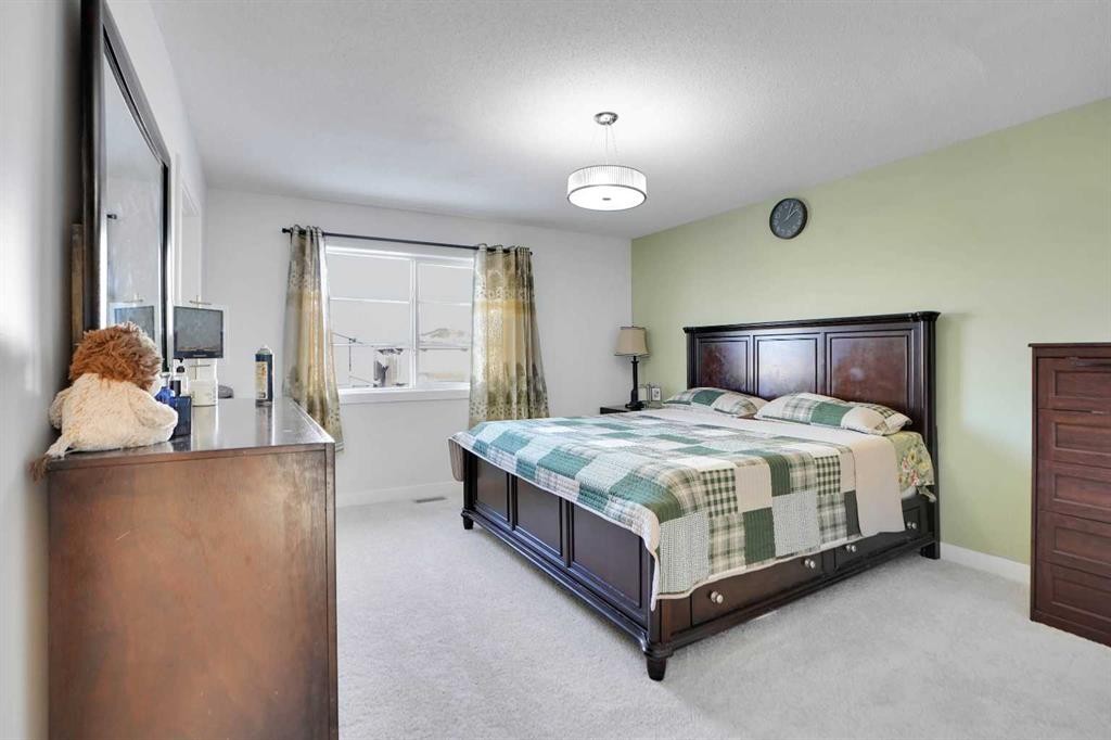 243 Cornerstone Avenue Ne, Calgary, AB - Indoor Photo Showing Bedroom