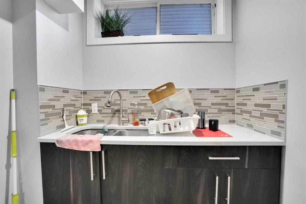 243 Cornerstone Avenue Ne, Calgary, AB - Indoor Photo Showing Kitchen With Double Sink