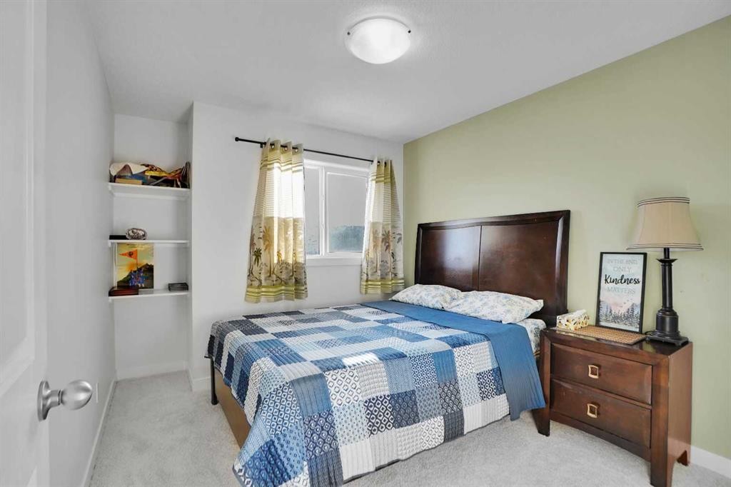 243 Cornerstone Avenue Ne, Calgary, AB - Indoor Photo Showing Bedroom