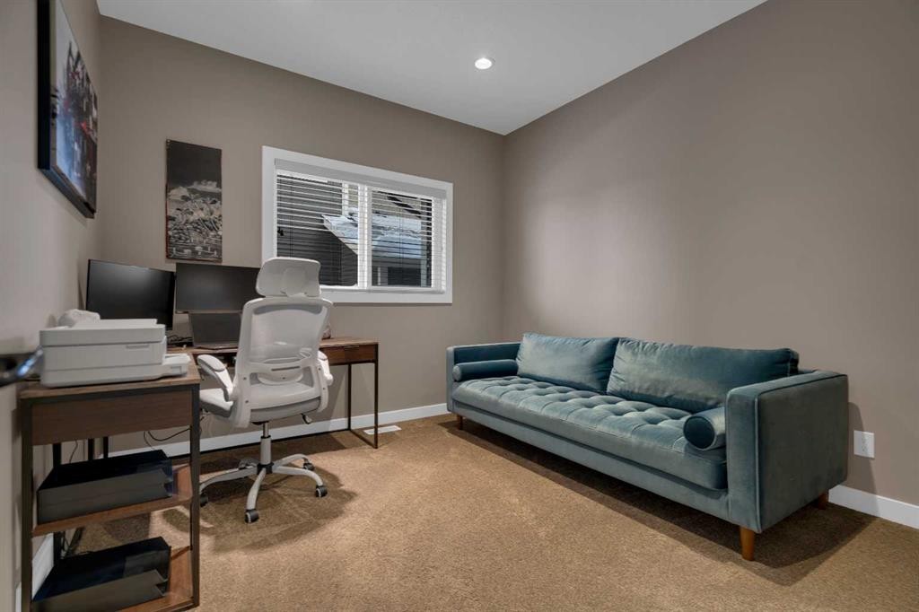 300 Aspenmere Way, Chestermere, AB - Indoor Photo Showing Office