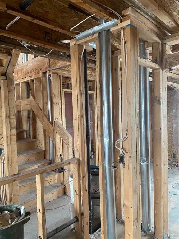 78 Saddlecrest Place Ne, Calgary, AB - Indoor Photo Showing Basement