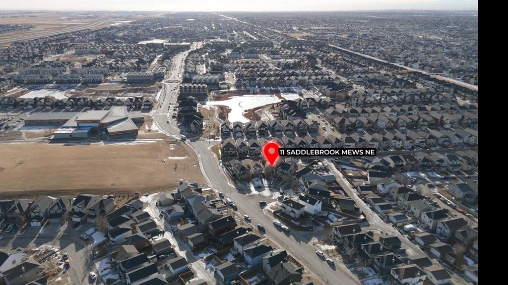 11 Saddlebrook Mews Ne, Calgary, AB - Outdoor With View