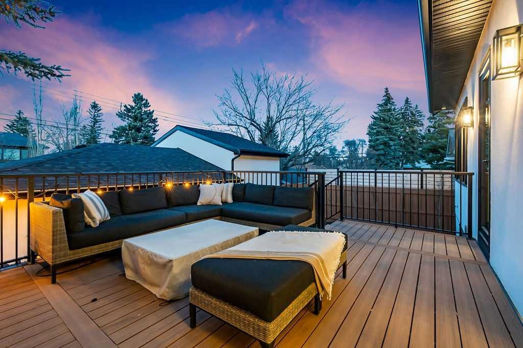 56 Lissington Drive Sw, Calgary, AB - Outdoor With Deck Patio Veranda