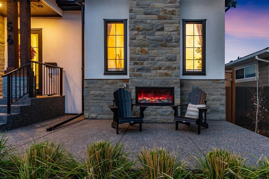 56 Lissington Drive Sw, Calgary, AB - Photo Showing Other Room With Fireplace