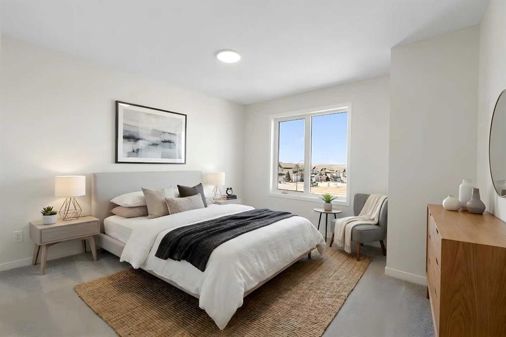 75 Bluerock Terrace Sw, Calgary, AB - Indoor Photo Showing Bedroom