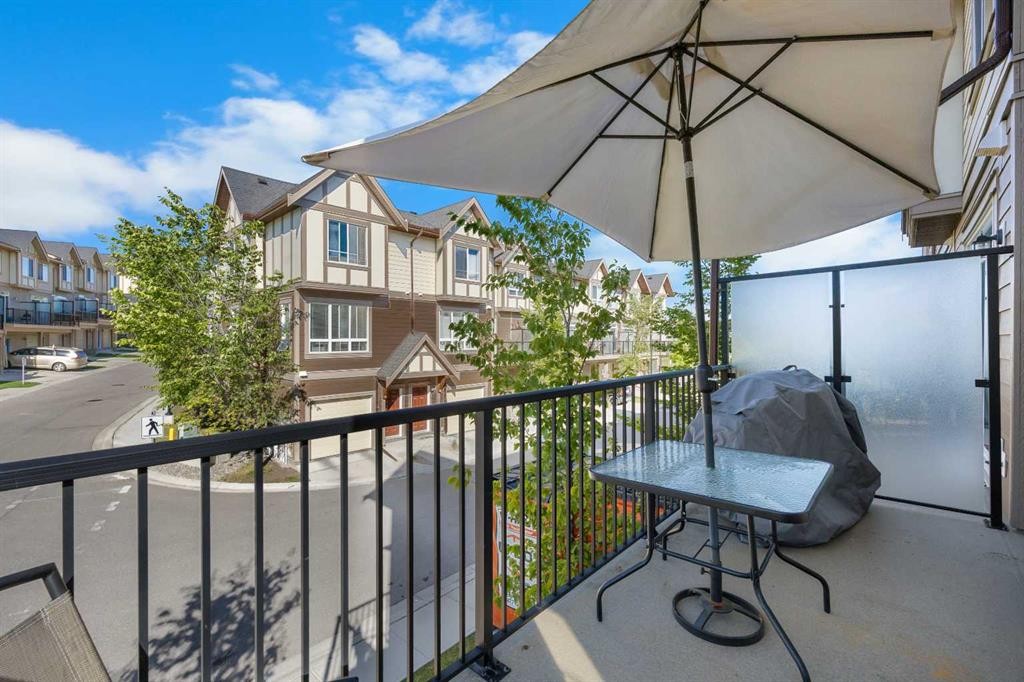 104 Sherwood Lane Nw, Calgary, AB - Outdoor With Balcony With Exterior