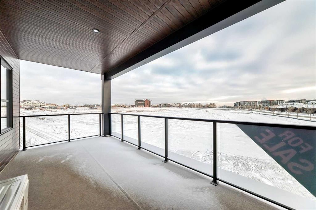8206-1802 Mahogany Boulevard Se, Calgary, AB - Outdoor With Balcony With View With Exterior