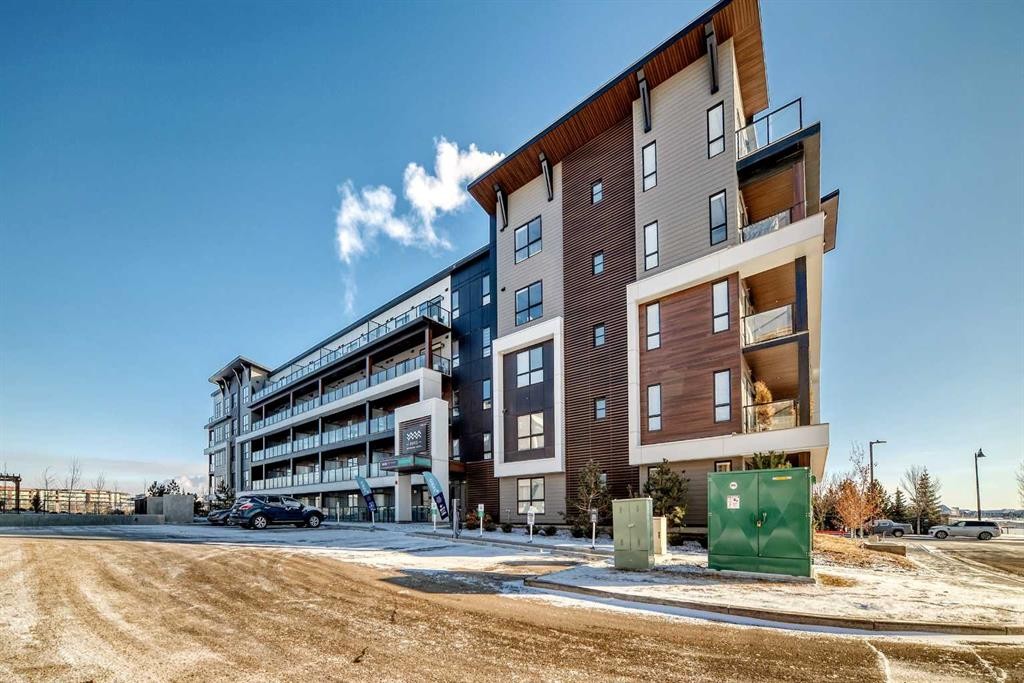 8206-1802 Mahogany Boulevard Se, Calgary, AB - Outdoor With Balcony