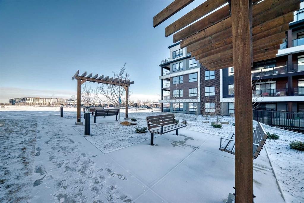 8206-1802 Mahogany Boulevard Se, Calgary, AB - Outdoor With Balcony