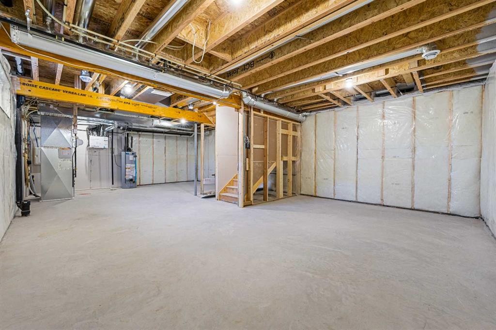 95 Dawson Wharf Mount, Chestermere, AB - Indoor Photo Showing Basement