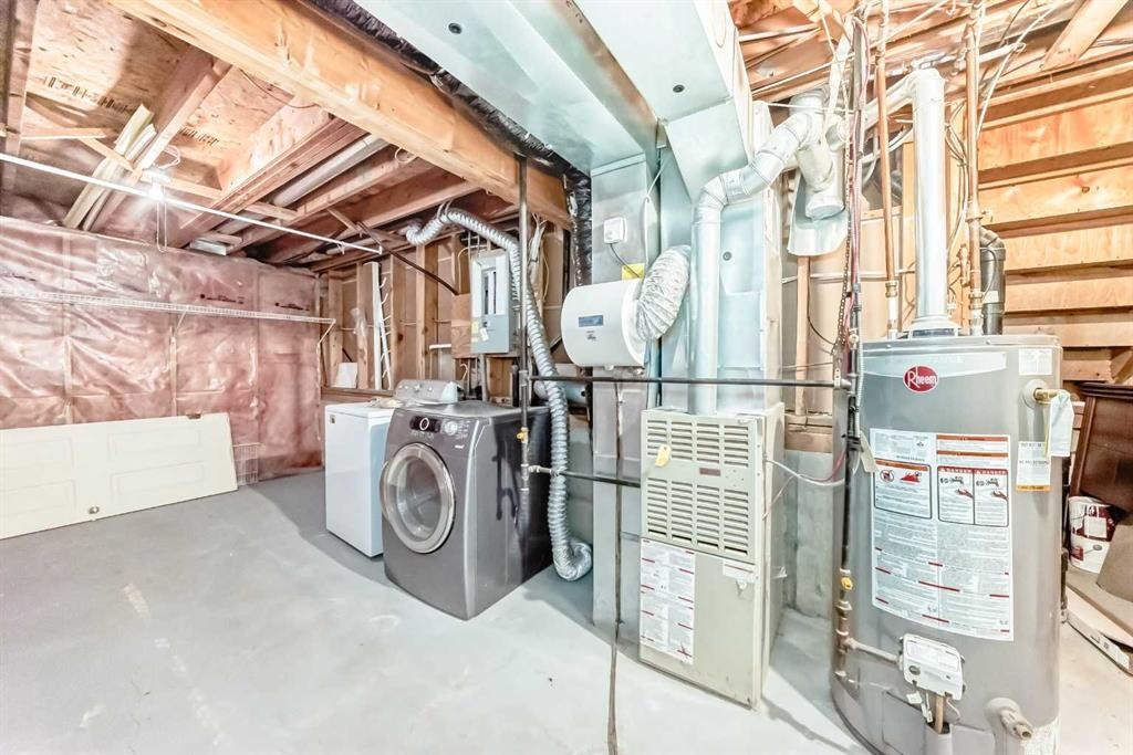 16218 Shawbrooke Road Sw, Calgary, AB - Indoor Photo Showing Basement