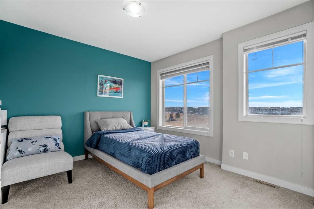 51 Redstone Circle Ne, Calgary, AB - Indoor Photo Showing Bedroom