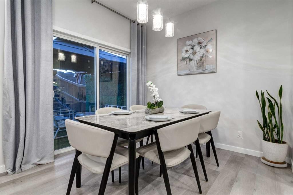 110 Sage Bank Grove Nw, Calgary, AB - Indoor Photo Showing Dining Room
