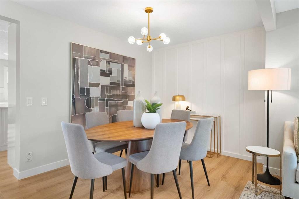 335 Hidden Creek Boulevard Nw, Calgary, AB - Indoor Photo Showing Dining Room