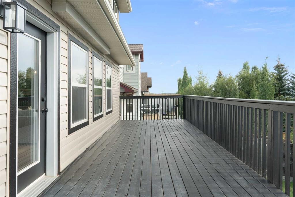 335 Hidden Creek Boulevard Nw, Calgary, AB - Outdoor With Deck Patio Veranda With Exterior