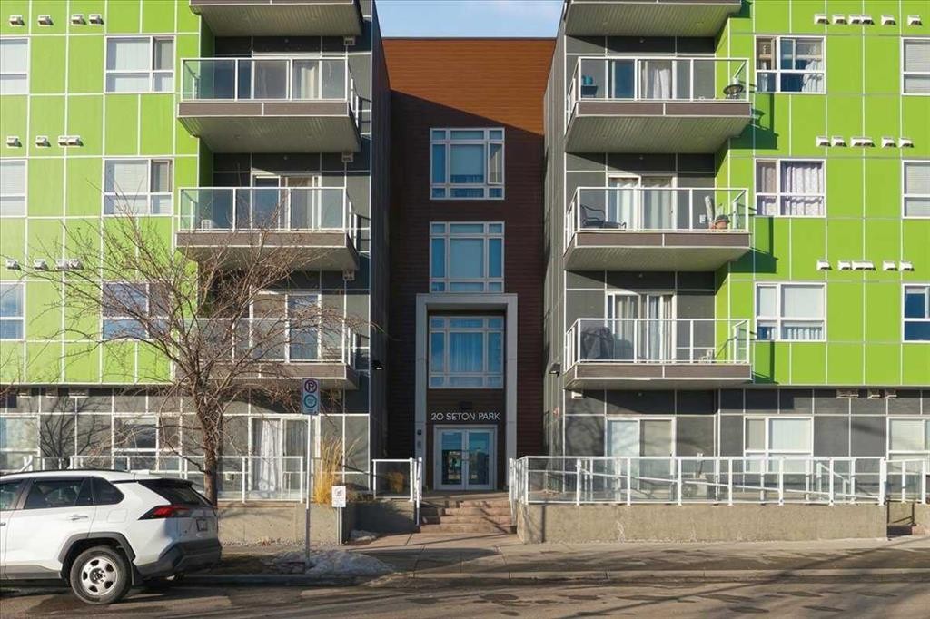 101-20 Seton Park Se, Calgary, AB - Outdoor With Balcony
