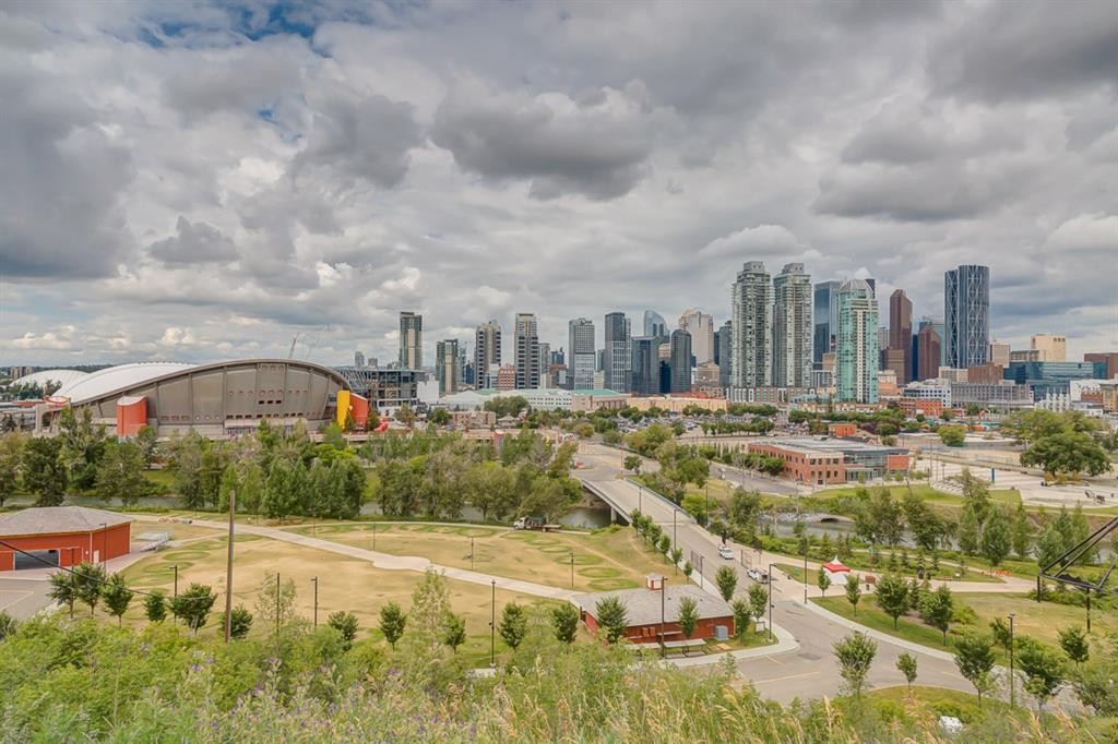 817 17 Avenue Se, Calgary, AB - Outdoor With View